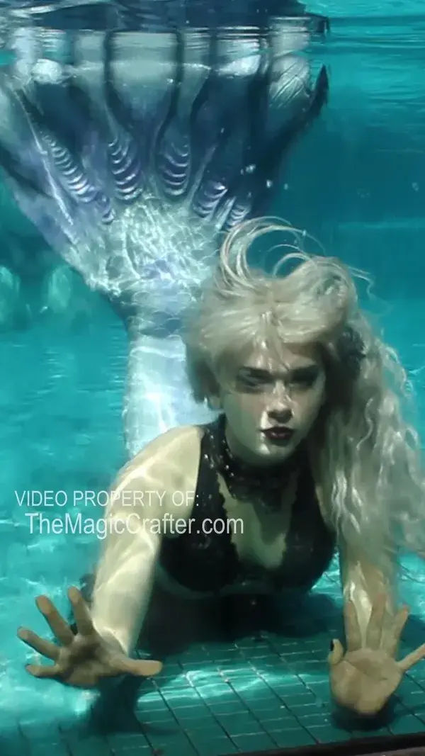 Gothic Mermaid in Singapore! CLICK TO SEE FULL VIDEOS (and more mermaids)