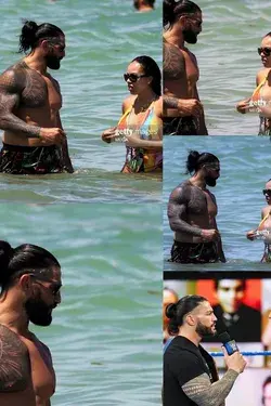 WWE Roman Reigns And His Wife