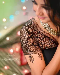 mehndi design letest on body