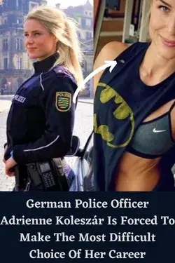 German Police Officer Adrienne Koleszár Is Forced To Make The Most Difficult Choice Of Her Career