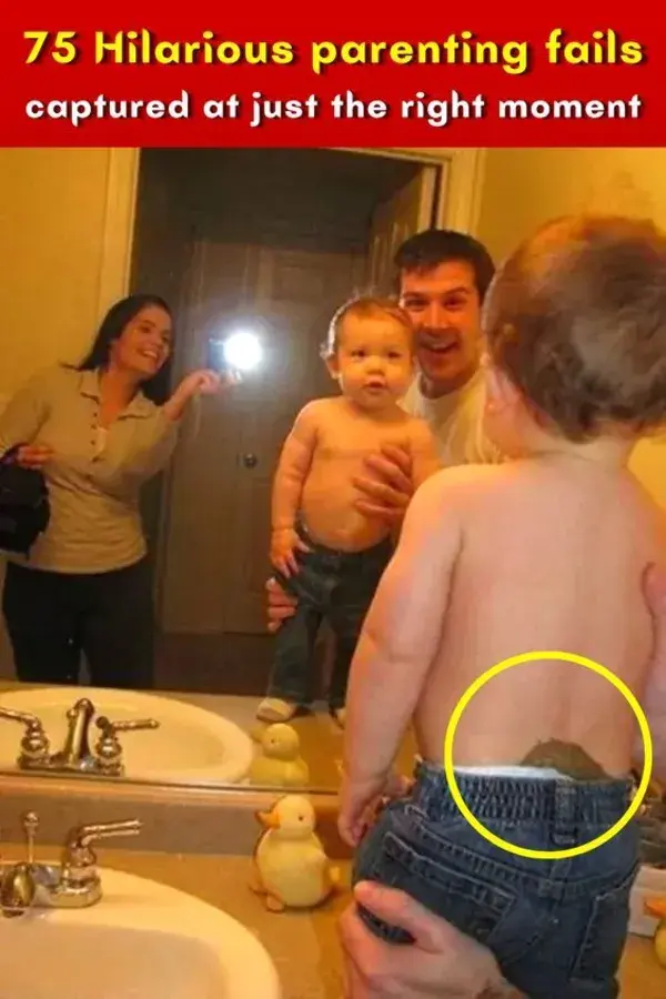 75 Hilarious parenting fails captured at just the right moment