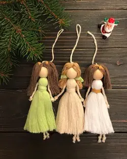 Macrame dolls