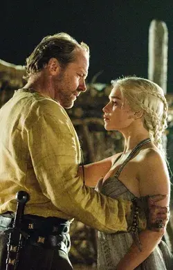 daenerys targaryen and sor jorah mormont [game of thrones]