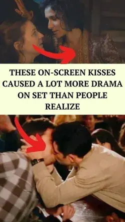 These On-Screen Kisses Caused a Lot More Drama on Set Than People Realize