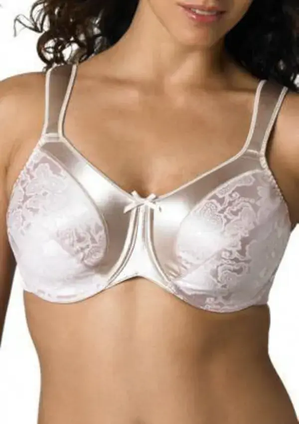 Nouveau Embroidered Underwired Minimiser Bra C-G