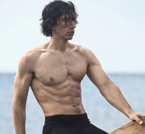 Adam driver on a horse = the big O