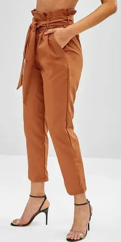 Beautiful woman cargo pants shop now