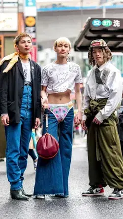 fashion in japan, streetwear of the moment . Styles drip