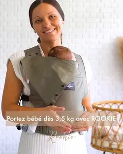 Porte-bébé ROOKIE : joli et pratique