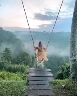 💦 Bali swing in Indonesia 🌴🥥