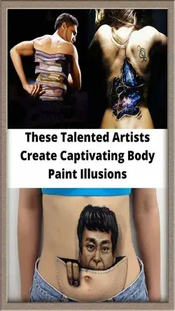 These Talented Artists Create Captivating Body Paint Illusions