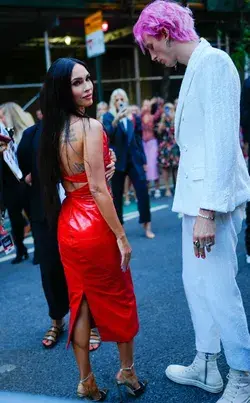 Megan Fox and Machine Gun Kelly at the Tribeca festival at the Taurus Premiere.