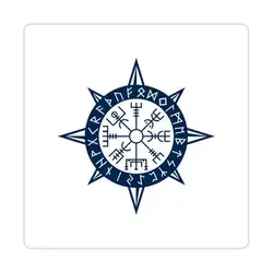 Vegvisir Viking Compass Sticker by defilemorality