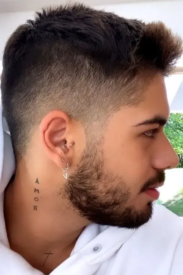 Unveiling the Trendiest Men's Neck Tattoos: Boost Your Style Quotient"