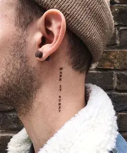 Unveiling the Trendiest Men's Neck Tattoos: Boost Your Style Quotient"