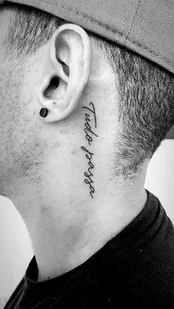 "Inked Elegance: Exploring the Best Men's Neck Tattoo Designs"