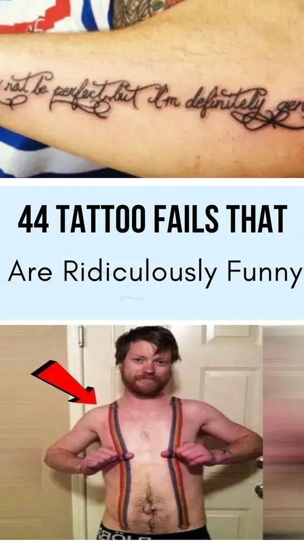 44 Tattoo Fails That Are Ridiculously Funny