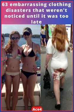 63 embarrassing clothing disasters that weren't noticed until it was too late