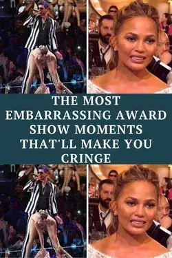 The Most Embarrassing Award Show Moments That'll Make You Cringe