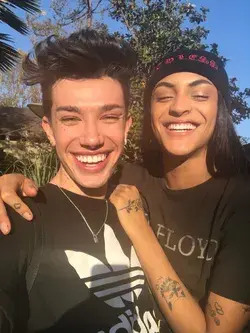 Pabllo Vittar and James Charles