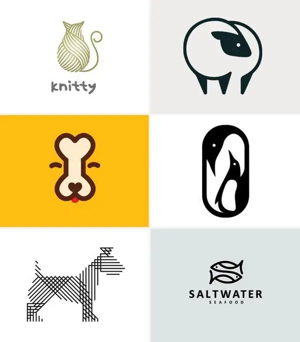 Design a modern flat minimalist and versatile business logo