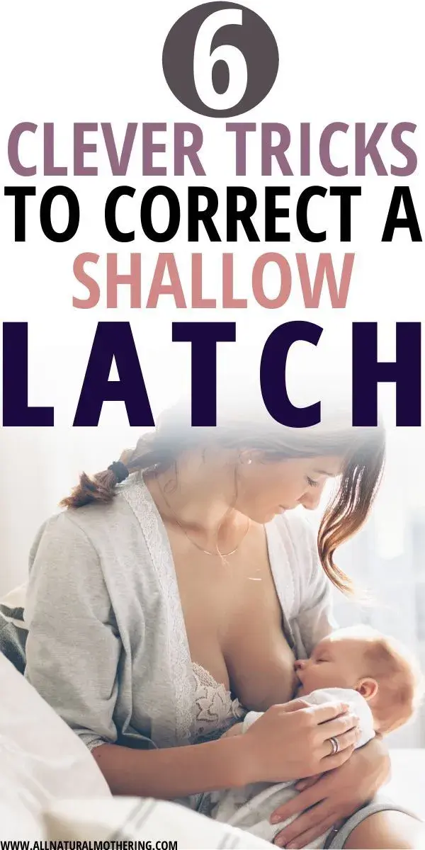 How to Correct a Shallow Breastfeeding Latch