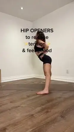 HIP Openers to release tension and Feel relief with the exercise