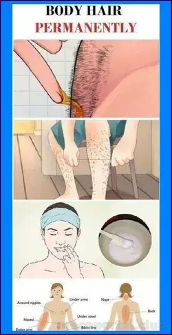 IN 2 MINUTES, REMOVE ALL BODY UNWANTED HAIR PERMANENTLY AT HOME, WITH VASELINE