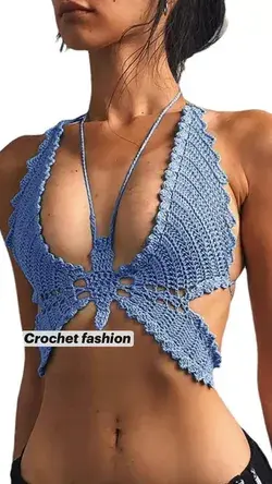 Crochet fashion #crochetoutfits #knitoutfits #crochetinspo