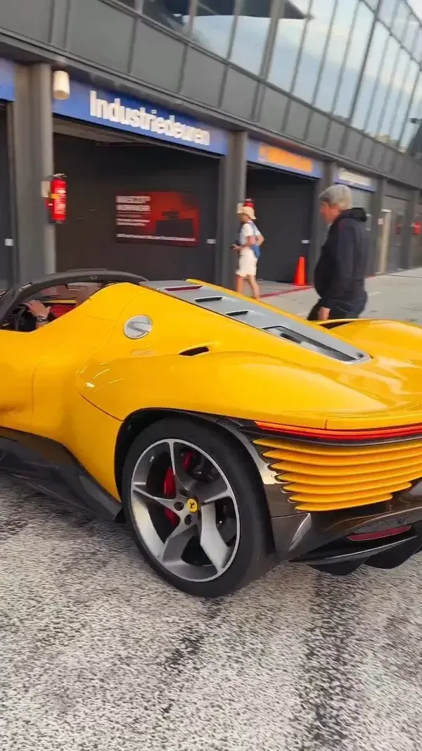 This Ferrari is from the future