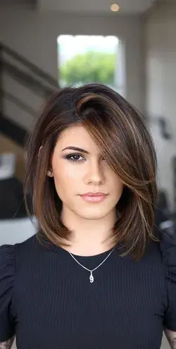 20 Best Ways to Get Dark Brown Hair With Highlights - Hairstyle - Hairstyling