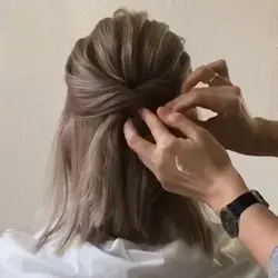 Peinados de fiesta para cabello corto 