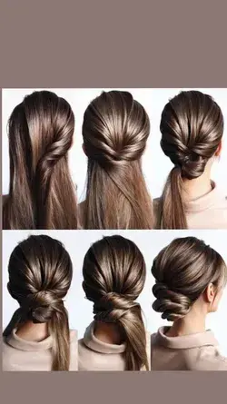 step by step hairstyle idea