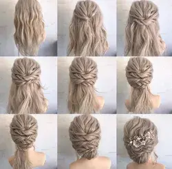 Beautiful hair style step by step