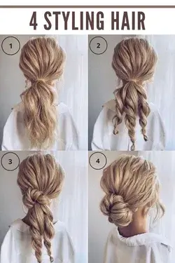 4 Styling Hair at Home