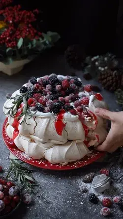 Valentine's Day Pavlova