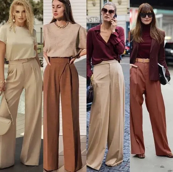 Nude pants + styling inspo