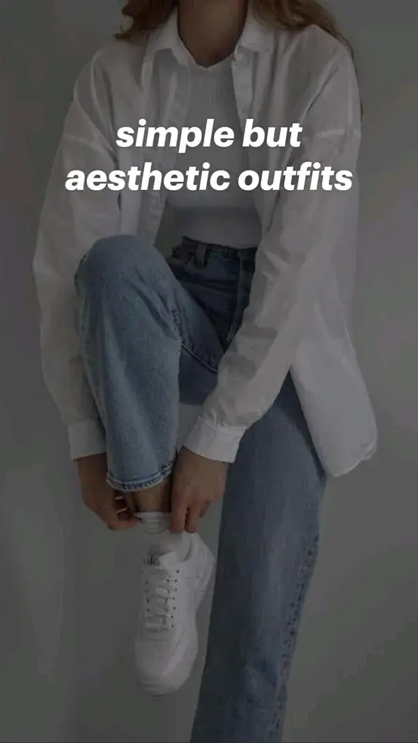 simple but aesthetic outfits