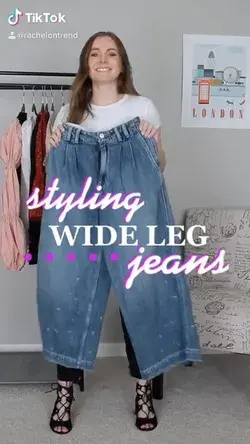 Styling Wide Leg Jeans