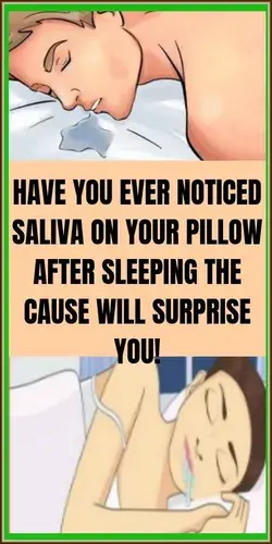 Have You Ever Noticed Saliva On Your Pillow After Sleeping? The Cause Will Surprise You!