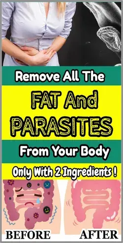 Remove All the Fat and Parasites from Your Body With Only 2 Ingredients!