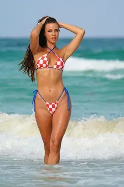 Sexy💋 2022 World Cup Croatia Babes @Adrianna7777