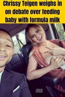 Chrissy Teigen weighs in on debate over feeding baby with formula milk