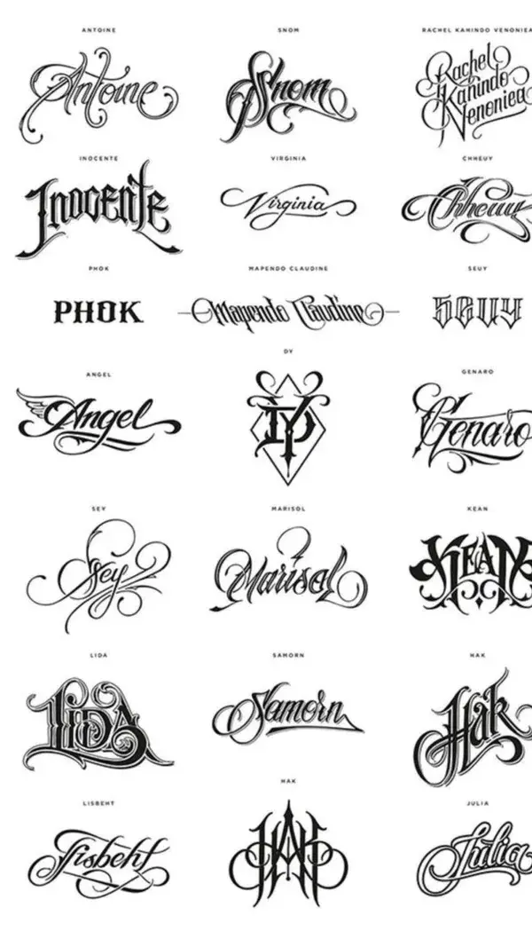 tattoo lettering idea