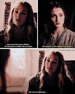 Cersei and sansa