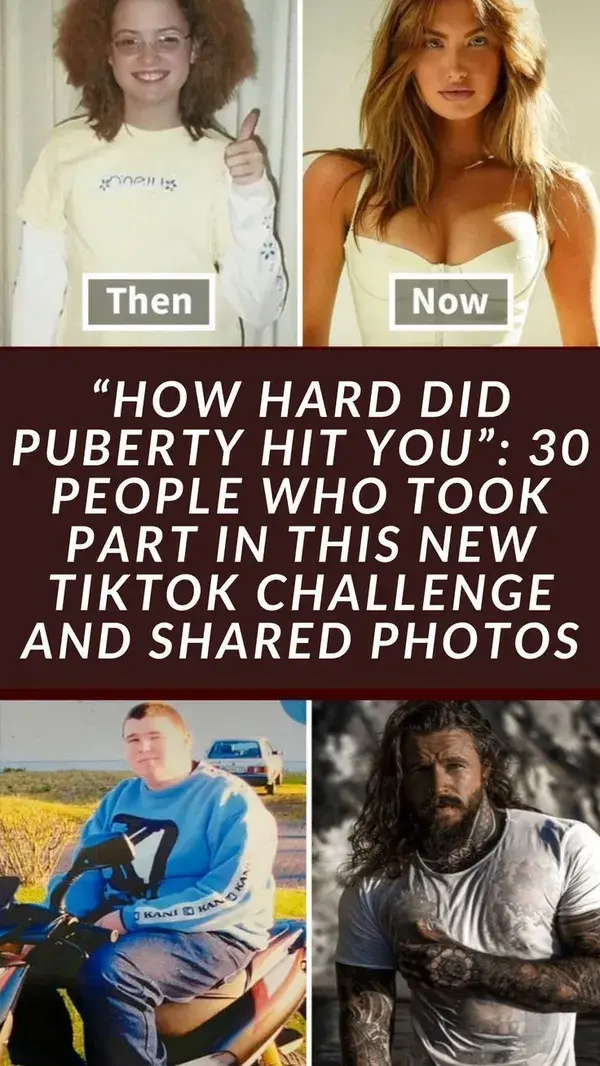 “How Hard Did Puberty Hit You”: 30 People Who Took Part In This New TikTok Challenge And S