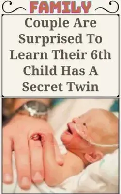 Couple Are Surprised To Learn Their 6th Child Has A Secret Twin