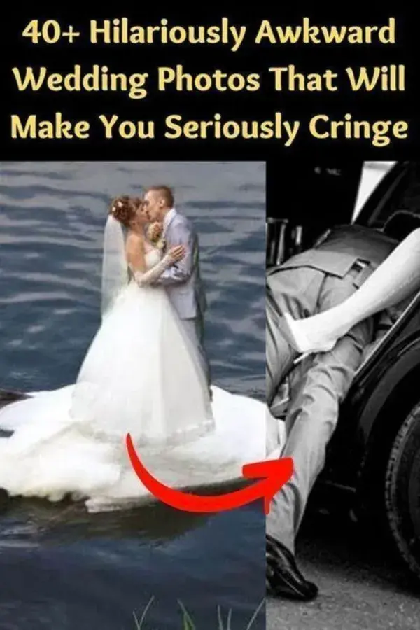 Hilariously Awkward Wedding Photos That Will Make Anyone Seriously Cringe