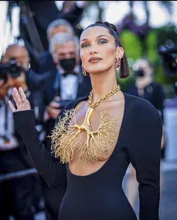 Bella Hadid at the Cannes Film Festival. 2021