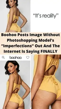 Boohoo Posts Image Without Photoshopping Model’s “Imperfections” Out And The Internet Is Saying FIN